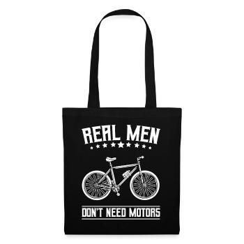 Sprocket Freedom – Bicycle Art - Tote Bag - black - Front