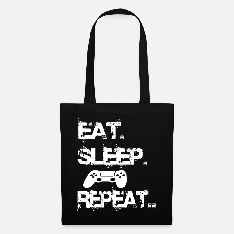 Gamer - Stoffbeutel - Schwarz