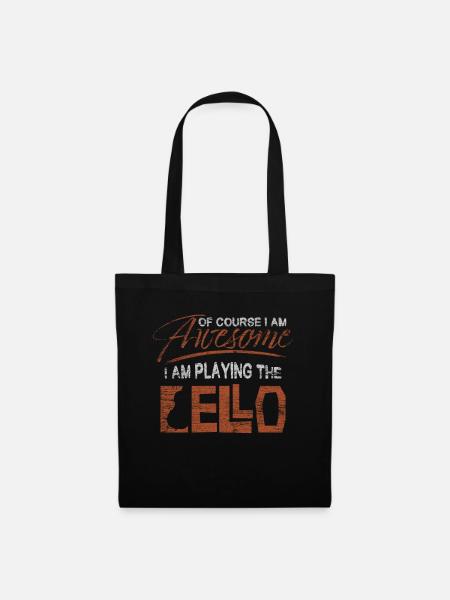 cello - Tote Bag - black
