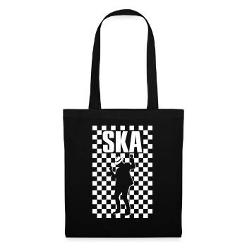 Cool Ska Music Reggae Tea - Tote Bag - black - Front