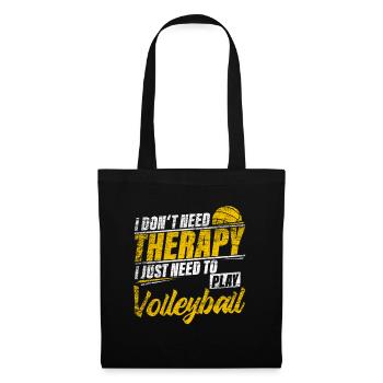 volleyball - Tote Bag - black - Front