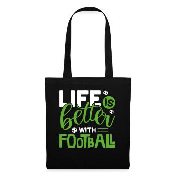 Soccer - Tote Bag - black - Front