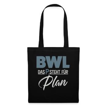 BWL - Stoffbeutel - Schwarz - Vorne