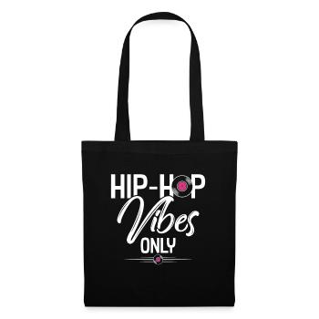 Hip hop - Sac en tissu - noir - Devant