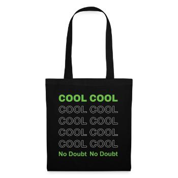 Cool Cool Cool - Sac en tissu - noir - Devant