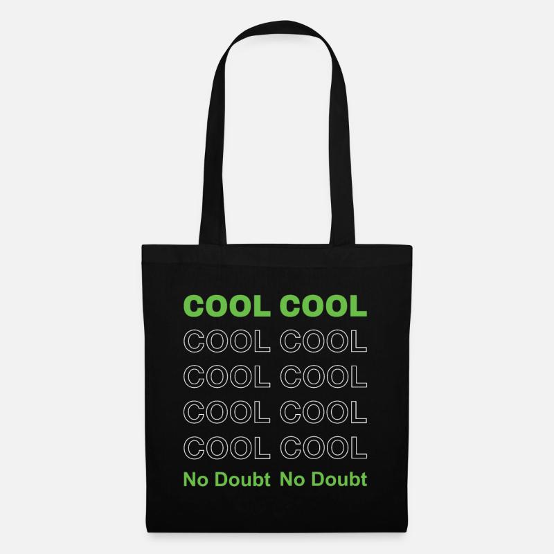 Cool Cool Cool - Stoffbeutel - Schwarz
