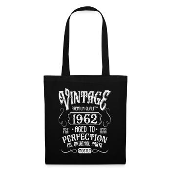 Birthday born in 1962 - Tote Bag - black - Front