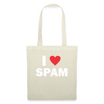 Spam mail email cadeau d'anniversaire - Sac en tissu - nature - Devant