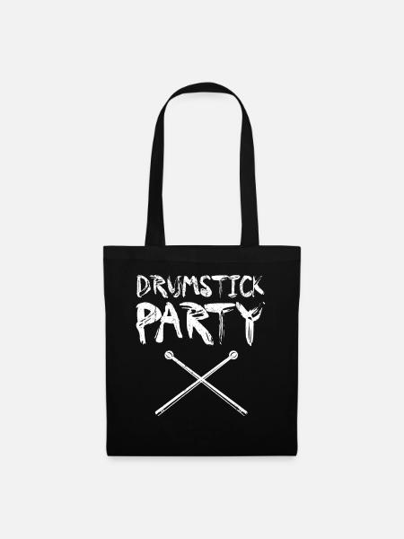 Drummer Drum Drum Drums - Tote Bag - black