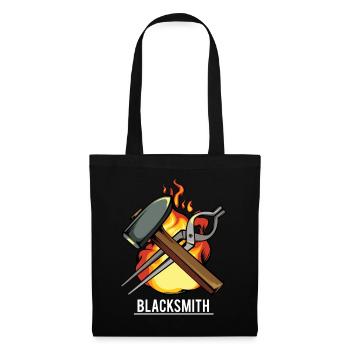Blacksmith's Fire Tool Art - Tote Bag - black - Front