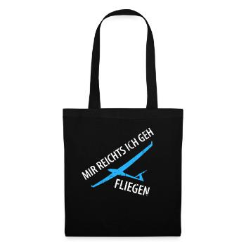 Enough for me I go flying - Tote Bag - black - Front