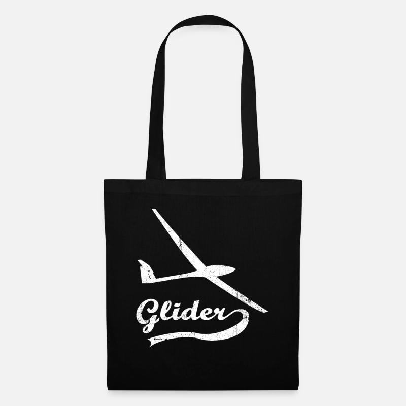 Glider pilot - Tote Bag - black