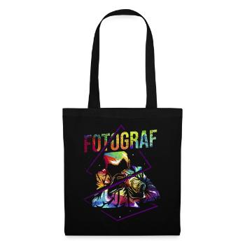 Fotograf Fotografie Geschenk - Stoffbeutel - Schwarz - Vorne