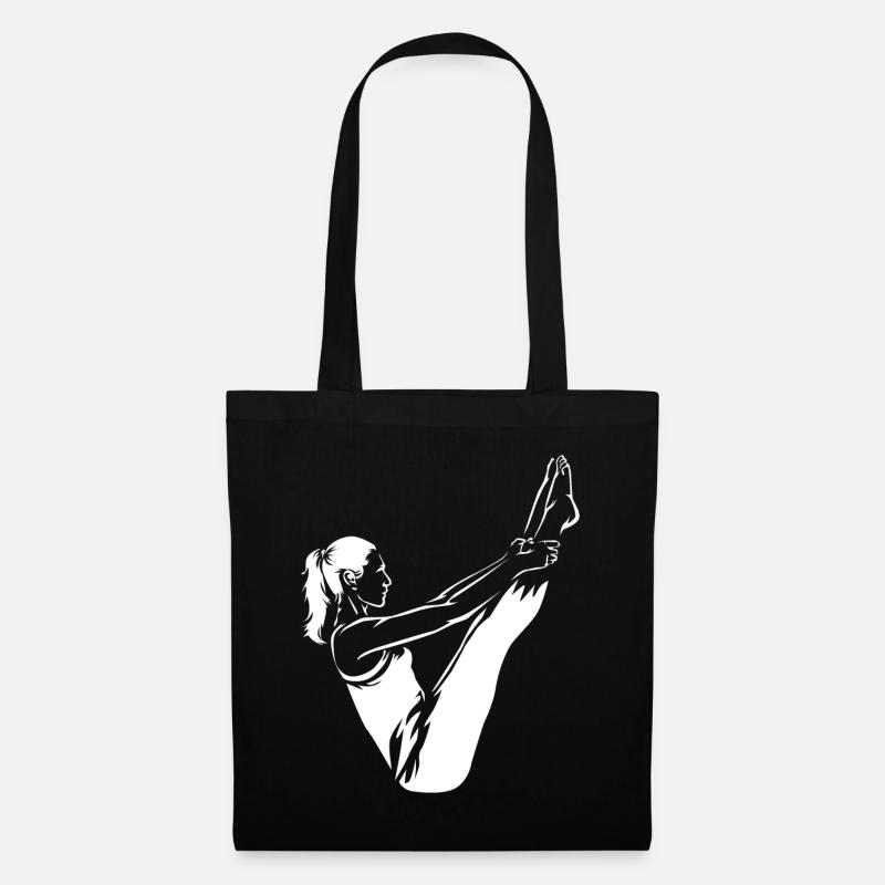 Pilates - Stoffbeutel - Schwarz
