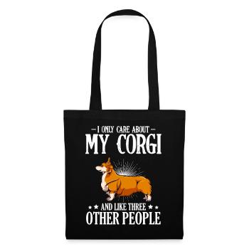 My Corgi Love And Three Others - Tote Bag - black - Front