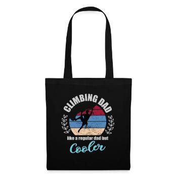 Climbing Dad Climbing Dad Climbing Dad Boulder - Tote Bag - black - Front
