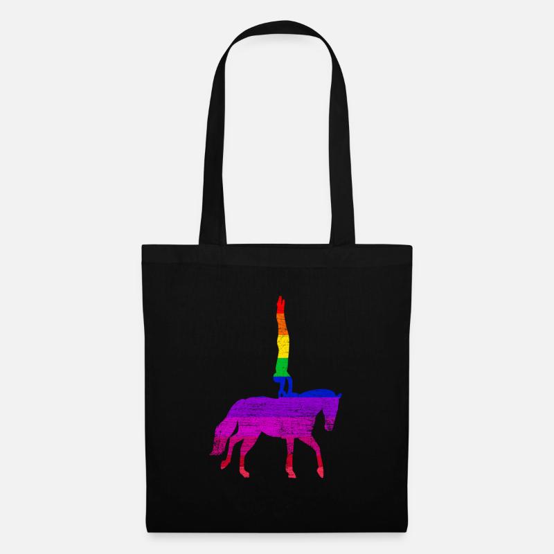 Voltige - Sac en tissu - noir