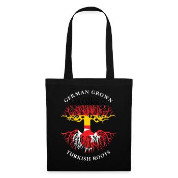 Turkey roots Germany grew up - Tote Bag - black - Front
