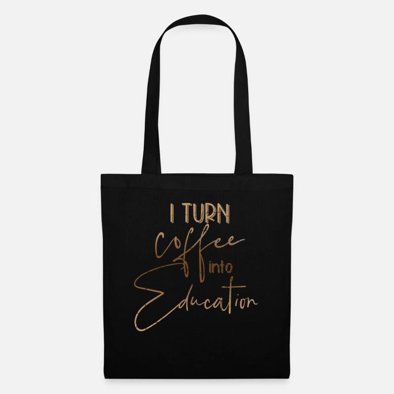 Kaffee - Stoffbeutel - Schwarz