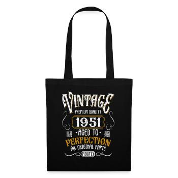Birthday born in 1951 - Tote Bag - black - Front