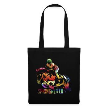 Show jumping show jumper gift - Tote Bag - black - Front