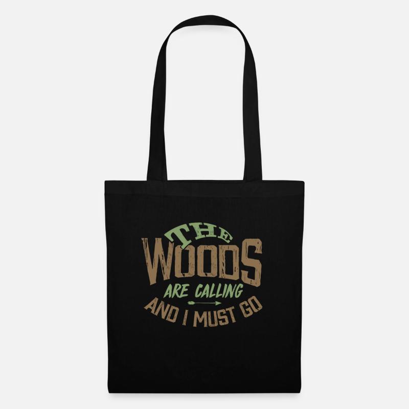 Forest - Tote Bag - black