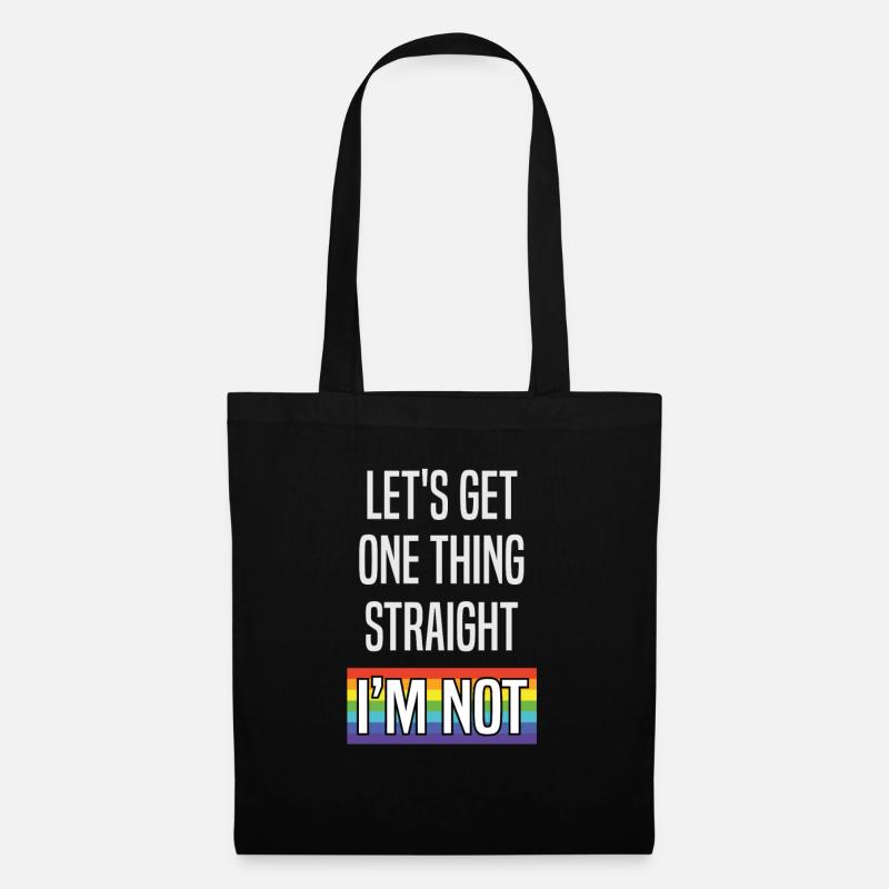 LGBT - Stoffbeutel - Schwarz