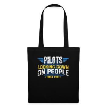 Pilot - Stoffbeutel - Schwarz - Vorne