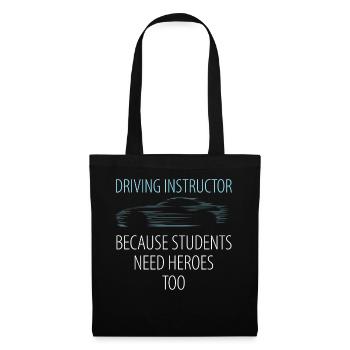Driving instructor gift student driving lesson - Tote Bag - black - Front