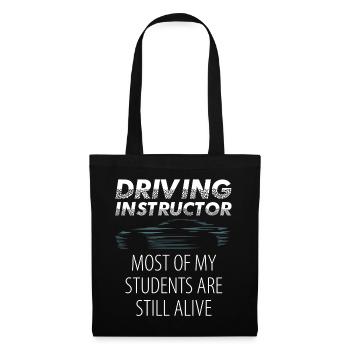 Driving instructor gift student driving lesson - Tote Bag - black - Front