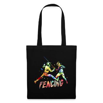 fencing - Tote Bag - black - Front