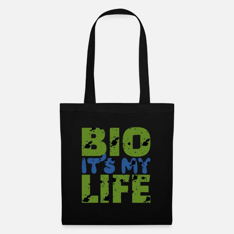 BIO IT S MY LIFE - Stoffbeutel - Schwarz