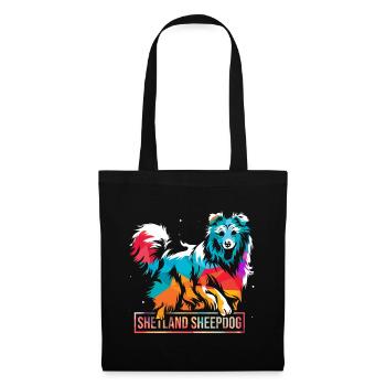 Shetland sheepdog - Tote Bag - black - Front