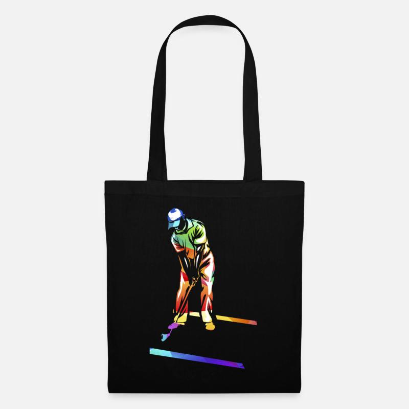-golf - Sac en tissu - noir