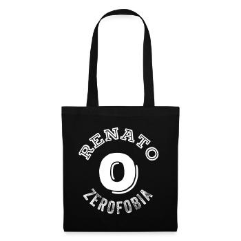 Renato Zero Italien Musik Geschenkidee - Stoffbeutel - Schwarz - Vorne