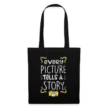 Photographer camera - Tote Bag - black - Front