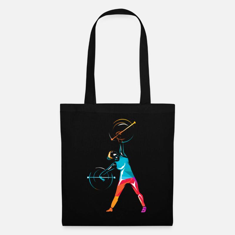 Baton Twirling - Stoffbeutel - Schwarz