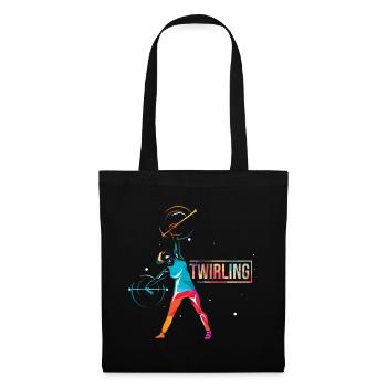Baton Twirling gift - Tote Bag - black - Front