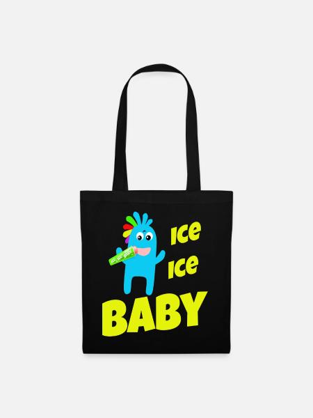 Eis Eis Baby - Stoffbeutel - Schwarz
