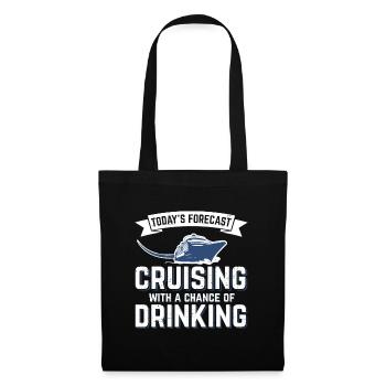 Cruise cruise ship crusader gift - Tote Bag - black - Front