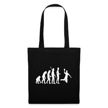 Handball Evolution handball shirt Handball Handball - Tote Bag - black - Front