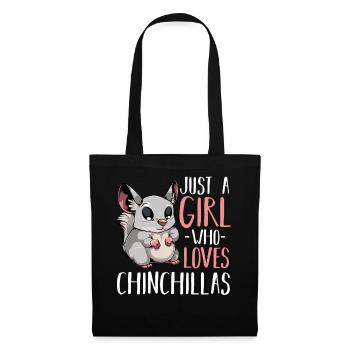 Chinchilla Lover Shirt - Tote Bag - black - Front