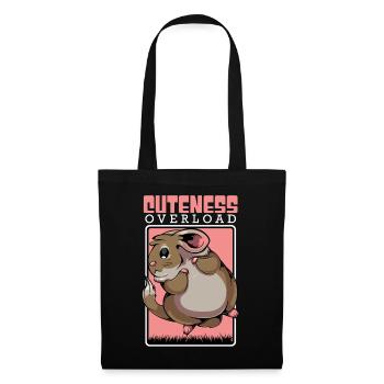 Cute Mouse Abundance Chinchilla - Tote Bag - black - Front