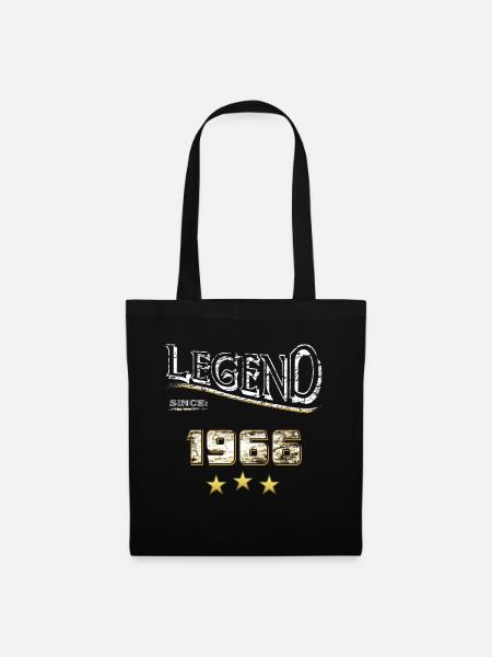 Legend since 1966 / legend since 1966 / legendary - Tote Bag - black