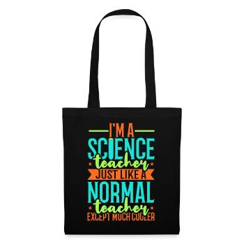 Science - Sac en tissu - noir - Devant