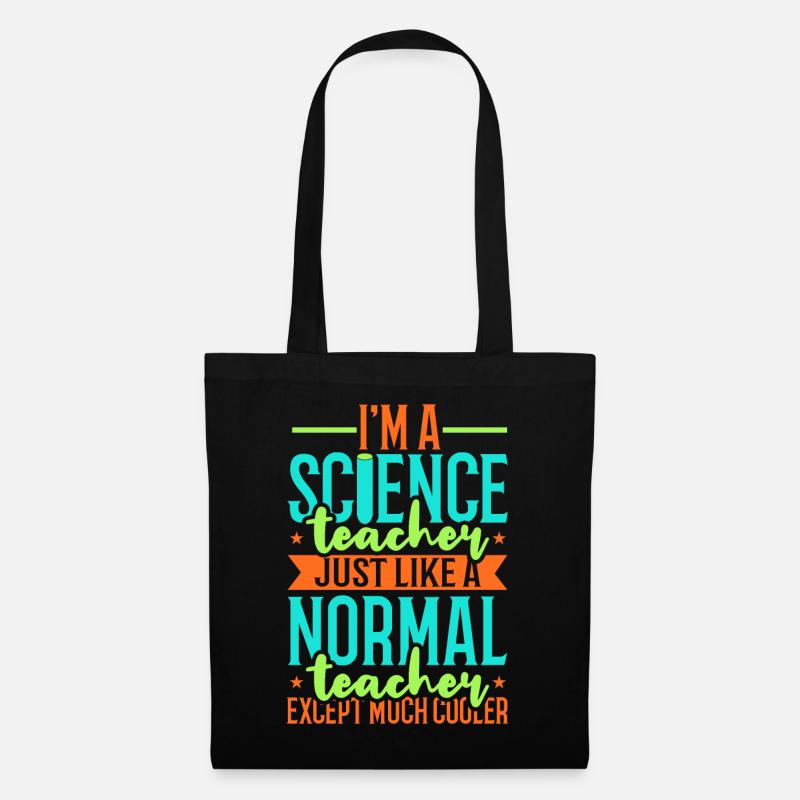 Science - Sac en tissu - noir