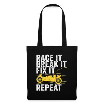 Remote Controlled Car RC Car Gift - Tote Bag - black - Front