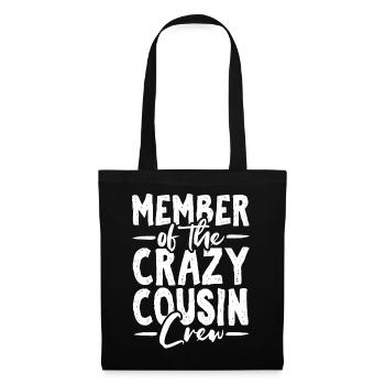 Cousin - Sac en tissu - noir - Devant