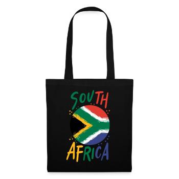 Afrique du Sud - Sac en tissu - noir - Devant