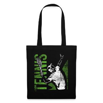Tennis sport - Tote Bag - black - Front